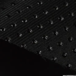 Tissu antidérapant sergé polyester noir