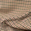 Tissu Bengaline Prince de Galles Marron