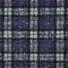Tissu Bouclette Manteau Tartan lavande foncé