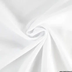 Tissu Burlington Blanc au mètre
