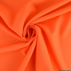 Tissu Burlington mandarine au mètre