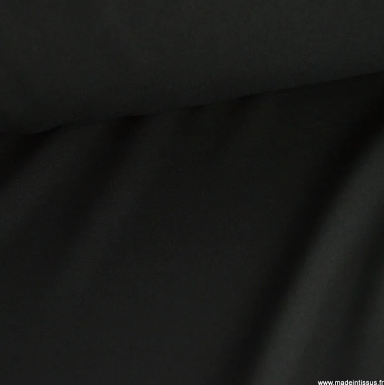 Tissu Burlington Noir au mètre