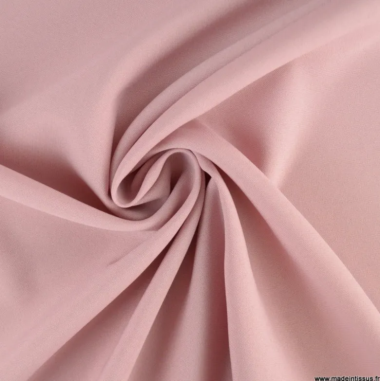 Tissu Burlington rose pâle au mètre