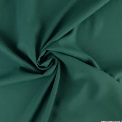 Tissu Burlington vert bouteille au mètre