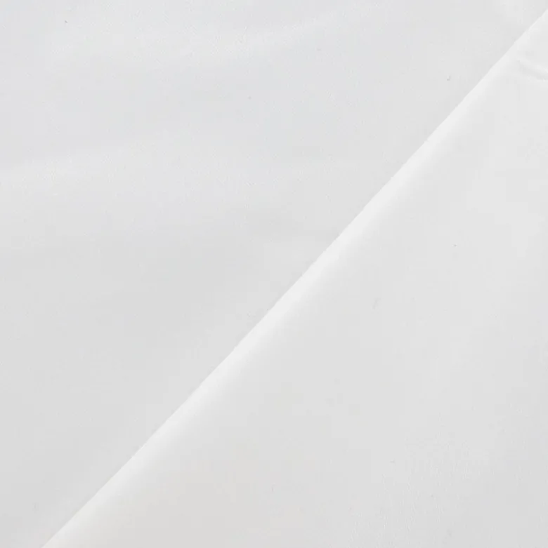 Tissu Cale Anti duvet à chevrons - Blanc