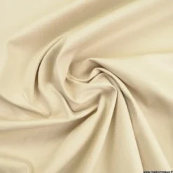 Tissu chino sergé Stretch écru