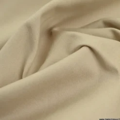 Tissu chino sergé Stretch écru
