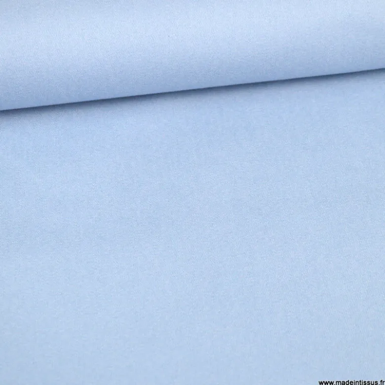 Tissu chino sergé Stretch Denim clair