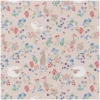 Tissu coton Berries – motif canards, moutons et lapins – fond gris