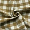 Tissu coton Celestin à grands carreaux Vichy Peanut