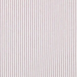 Tissu coton chambray à rayures - Mauve - OEKO TEX
