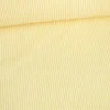 Tissu coton chambray à rayures - Jaune - OEKO TEX