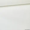 Tissu coton Enduit uni blanc - Oeko tex