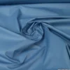 Tissu coton Enduit uni bleu Denim -Oeko tex