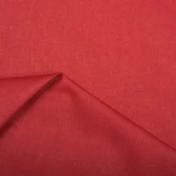 Tissu coton Enduit uni Grenat -Oeko tex