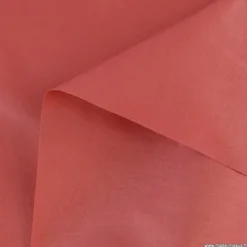Tissu coton Enduit uni Rose Santal - Oeko tex