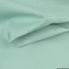 Tissu coton Enduit uni Vert aventurine -Oeko tex