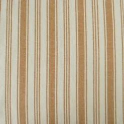 Tissu coton Eugene tissé teint à rayures Peanut