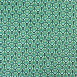 Tissu coton Gaudi écailles Vert - OEKO TEX
