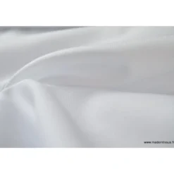 Tissu coton haut de gamme pour chemise oxford blanc