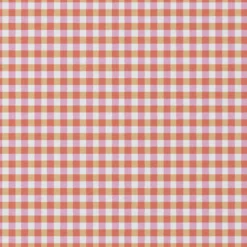Tissu coton imprimé Kavia motif vichy rouge et rose - OEKO TEX