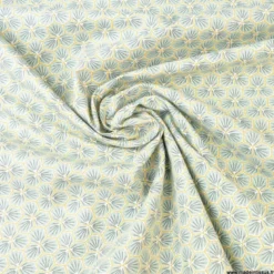 Tissu coton imprimé Riad Amande - OEKO TEX