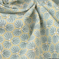Tissu coton imprimé Riad Amande - OEKO TEX