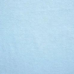 Tissu coton lavé uni - Bleu