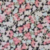 Tissu coton lourd Naomi motif fleurs japonaises - OEKO TEX