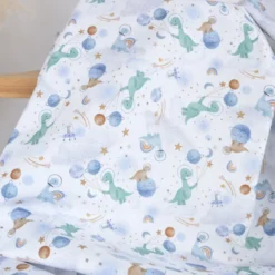 Tissu coton Ludidi motif dinosaures - OEKO TEX