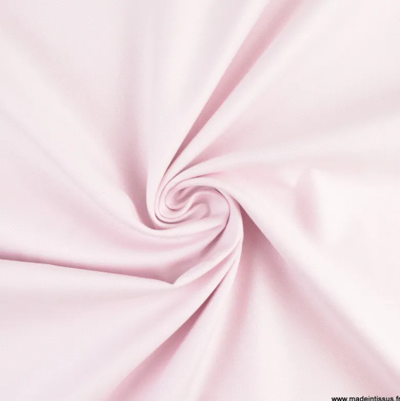 Tissu coton Oxford haut de gamme pour chemise Rose