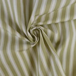 Tissu coton sergé Cale Anti duvet à rayures