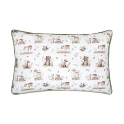 Tissu coton Sleepy motif animaux naturel - OEKO TEX