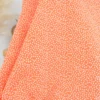 Tissu coton Tassi motif petit pois fond Orange - OEKO TEX
