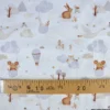Tissu coton Volvie motif animaux et montgolfières - OEKO TEX