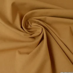 Tissu cretonne coton Camel - OEKO TEX