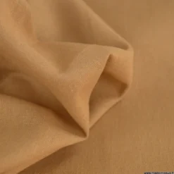 Tissu cretonne coton Caramel - OEKO TEX standard 100