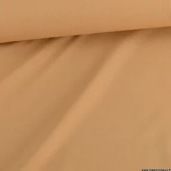 Tissu cretonne coton Caramel - OEKO TEX standard 100