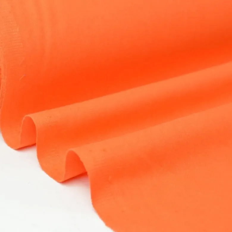 Tissu cretonne coton Citrouille - OEKO TEX