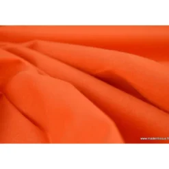 Tissu cretonne coton Citrouille - OEKO TEX