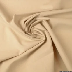 Tissu cretonne coton coloris Lin - OEKO TEX