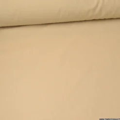 Tissu cretonne coton coloris Lin - OEKO TEX