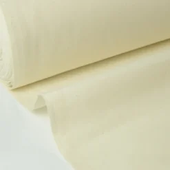 Tissu cretonne coton écru NATUREL (non teinté) - OEKO TEX