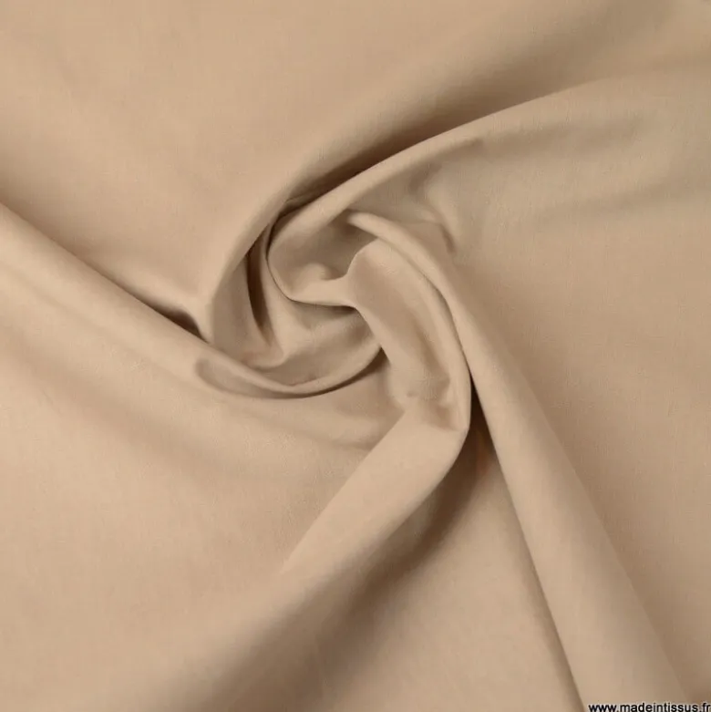Tissu cretonne coton Galet - OEKO TEX