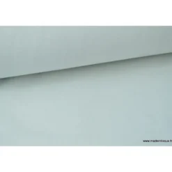 Tissu cretonne coton Gris Nuage - OEKO TEX