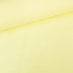 Tissu cretonne coton Jaune paille - OEKO TEX