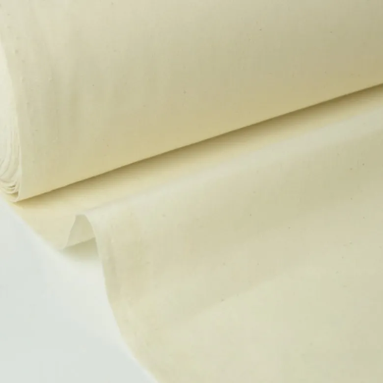 Tissu cretonne coton léger certifié contact alimentaire
