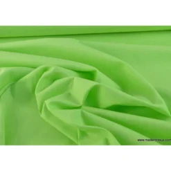 Tissu cretonne coton OEKO TEX anis
