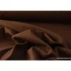 Tissu cretonne coton OEKO TEX chocolat