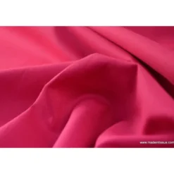 Tissu cretonne coton OEKO TEX fuchsia